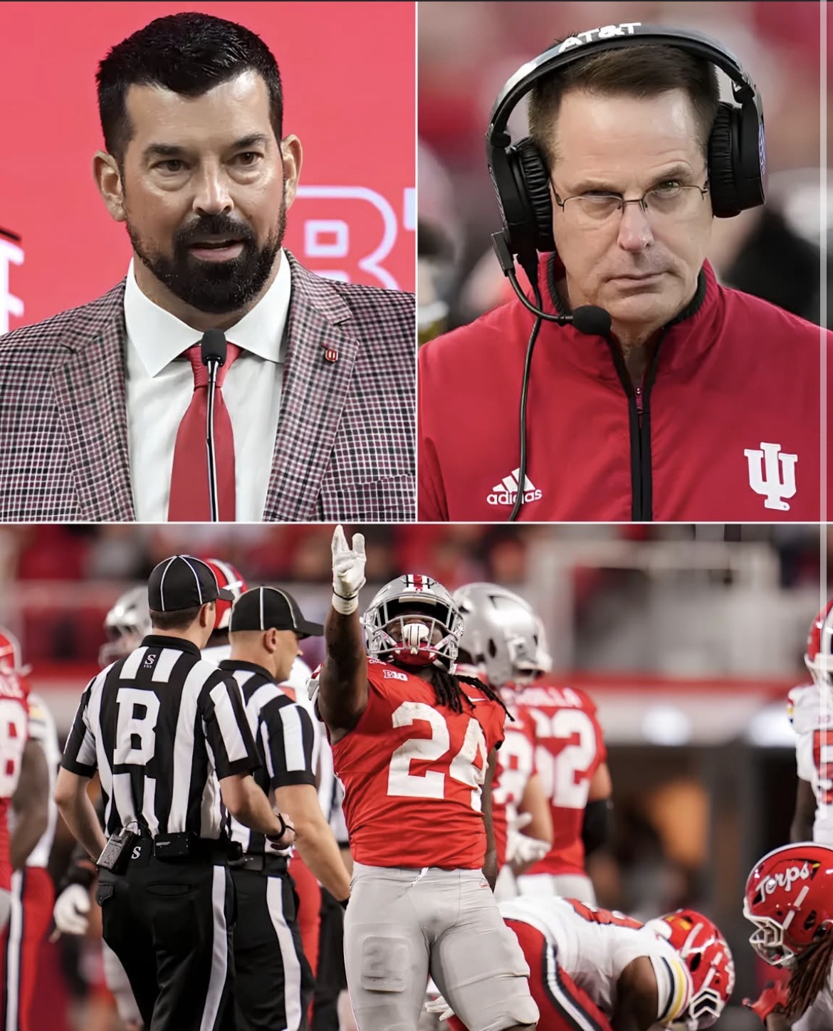 🚨 RYAN DAY FIRES BACK AT CURT CIGNETTI OVER OFFICIATING CONTROVERSY AFTER OHIO STATE’S NARROW 19–15 WIN OVER INDIANA